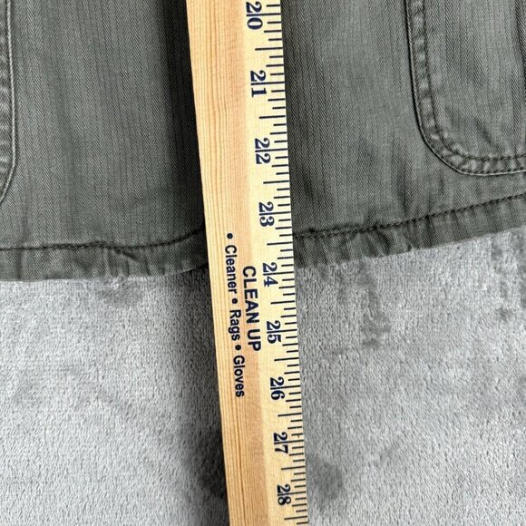 Maurices VTG Jacket Medium Militray Green Y2K Utility Boho Aesthetic 90's Preppy - Picture 4 of 11